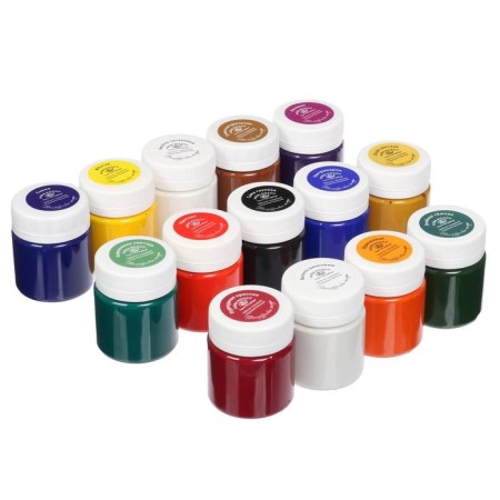 Gouache art, set, 12 colors x 40 ml, Aqua-Coolor, St. Petersburg Studies,-2