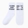 Women's socks "You are like a whole universe", the color is white, size 36-40