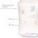 A bottle for feeding, a wide throat, with handles, 150 ml, color gray color