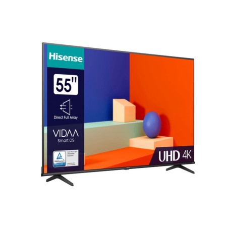 TV HISENSE 55A6K, 55 ", 3840x2160, DVB-T/T2/C/S2, HDMI 3, USB 2, Smart TV, black-2