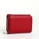 Women's wallet on a magnet, burgundy color