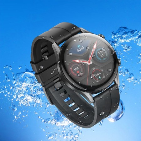 Smart hours Hoco Y7, 1.32, 360x360, BT5.0, 330 mAh, Lightning, black-8