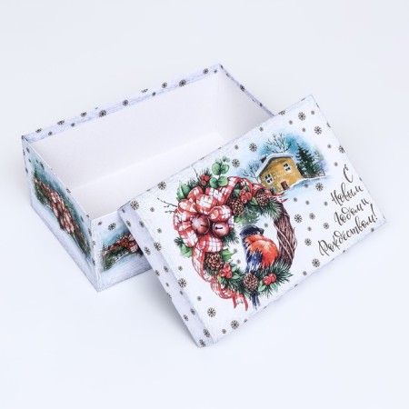Rectangular box "Winter", 27 × 17 × 11 cm-3