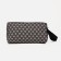 Lightning cosmetic bag, brown color