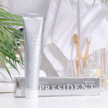 President White, 100 RDA, 75 ml toothpaste