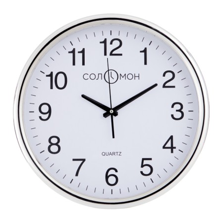 Wall clock, series: classics, "mikars", smooth move, d-40 cm