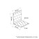 Corner Fixing equilateral tundra Krep, 80x80x80x2 mm, in package 25 pcs.