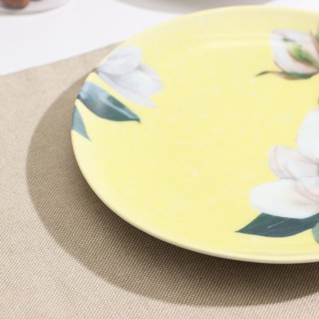 Porcelain plate "Jasmine", D = 17.5 cm-1