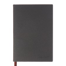 The diary is low, the A6+format, 116 sheets, cage, gray light, tonov cut