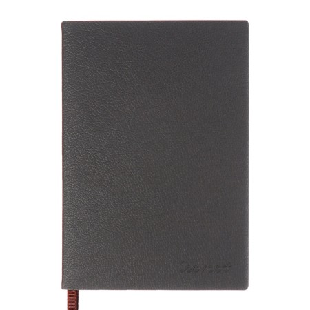 The diary is low, the A6+format, 116 sheets, cage, gray light, tonov cut