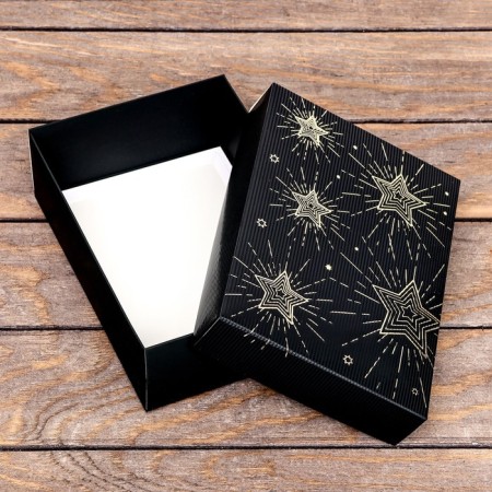 The box is folding, the lid is, “stars”, software touch, 21 x 15 x 7 cm-1