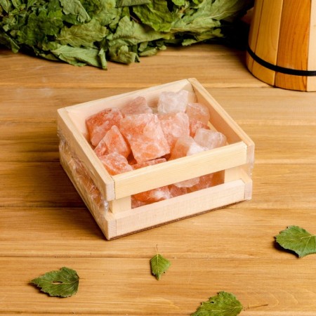 Himalayan pink chimalayan salt in a box, 1 kg-3