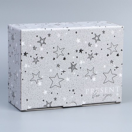 Box Gift team, packaging, “stars”, 26 x 19 x 10 cm-3