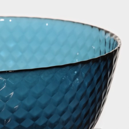 Glass Salad "idyll", 2.35 l, d = 23 cm, color London Topaz-1