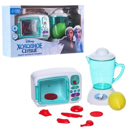 Frozen household appliance, cold heart: microwave and blender-6