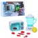 Frozen household appliance, cold heart: microwave and blender