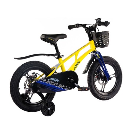 Bicycle 16 ’’ maxiscoo Air Pro, yellow matte color-3