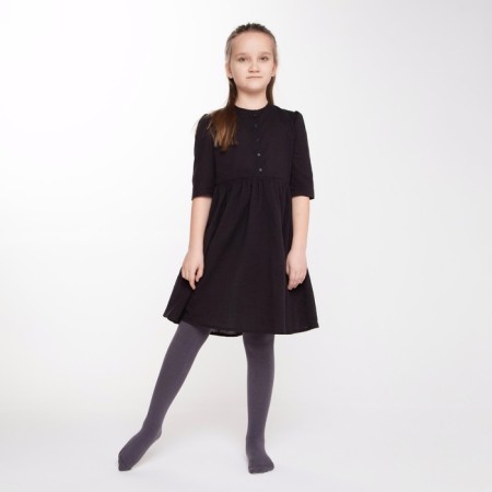 Pantyhose children, gray color, height 128-134 cm-2