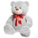 Soft toy "Bear Bart" Color gray, 110 cm
