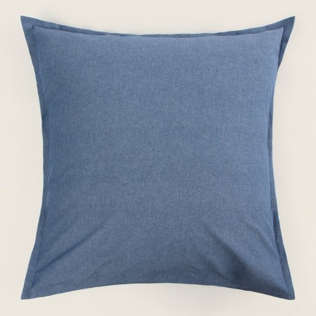 Pillowcase SL Home "Denim" 70*70+2 cm, cell, 100% greedy cotton-3