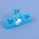 Airman - Organizer "Week", removable cells, morning/day/evening, 19.2 × 8.5 × 2.1 cm, 7 containers of 3 sections, multi -colored