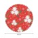 The tablecloth “snowdrops in winter”, round, Saten, d = 150 cm