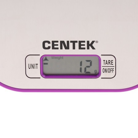 Kitchen CENTEK CT-2461, electronic, up to 5 kg, silver-violet-2