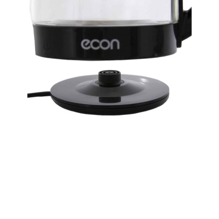 Electric kettle ECON ECO-1845ke, 1500 W, glass, 1.8 l, black color-7