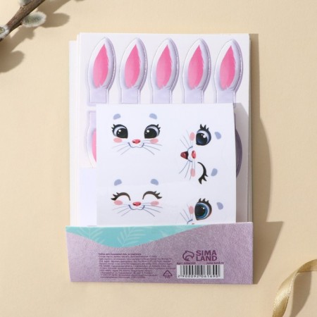 Set for decorating eggs on the Bunniki substrate, 13 x 10 cm-4