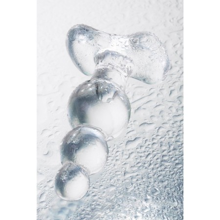 Sexus Glass anal plug, glass, transparent, 10.5 cm, d = 3.5 cm-3