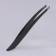Pinzet begged, narrow 9 cm, black color