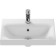 The built -in sink Cersanit Moduo 50 Slim, with 1 hole for the mixer, white