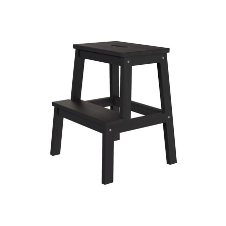 Stol-Streanka, black 430x390x500, array of birch