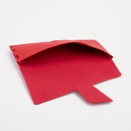 Puffing glasses cover, red color-2