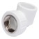 The square "Politek", polypropylene, 32 mm x 1 "mm, internal thread