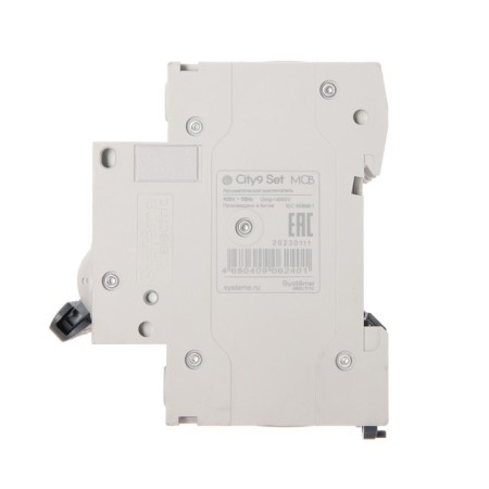 The circuit breaker SE CITY9 SET, C, 16 A, 3P, 4.5 KA, 400 V-3