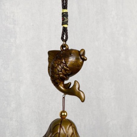 Wind Music Metal "Carp" 6 bells 54 cm-7