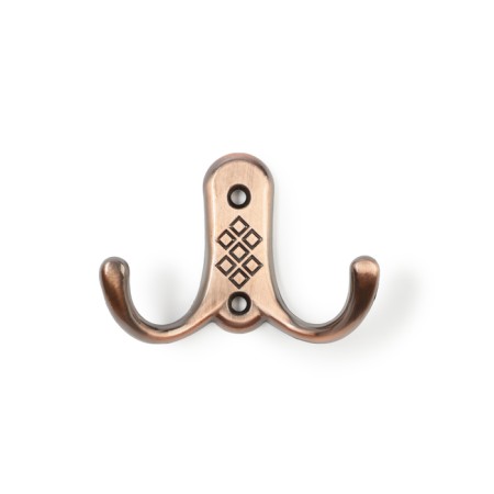 Hook furniture tundra TKD024 Light, two -rod, copper-2