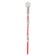 Carnival staff "Snowflake", collapsible, length 160 cm, silver tinsel, red color