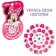 Manicure set. Nail stickers, Minnie Mouse
