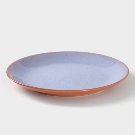 Plate Colorlife, D = 24 cm, h = 2.5 cm, lilac color-1
