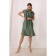 Dress shirt female looklikecat, size 42, green color