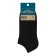 Male shortened socks Omsa Eco, size 42-44, Nero color