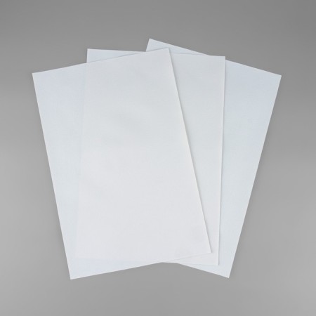 Artificial leather, 20 × 30 cm, 0.5 mm, 3 pcs, white color-2