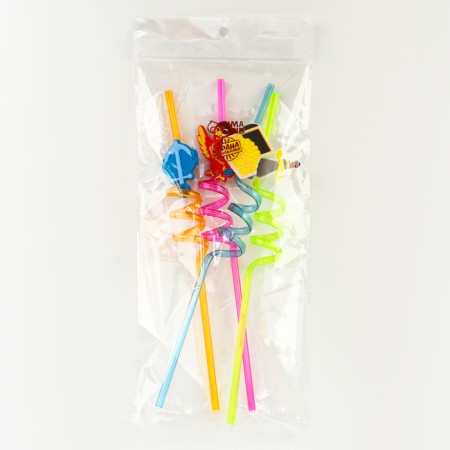 Pirate Party cocktail tubes, set 4 pcs.-4