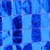 Festive curtain, 100 × 200 cm, blue color