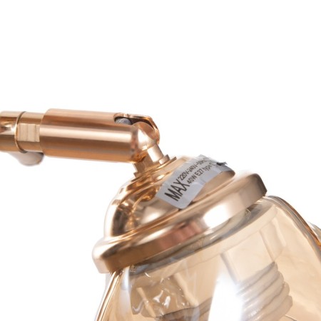 LUSTER "LOIS" 2x40W E27 gold 50x50x22cm-7
