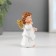 Souvenir Polystone "Girl-Angel with golden wings" mix 3.3x5x8.3 cm