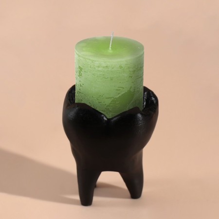 Concrete “tooth” height 9.5, 7.5*6.5 cm black-5