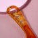 Comb, 22 × 5 cm, color "amber"